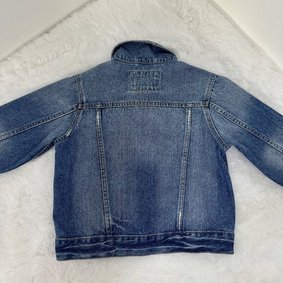 The Children’s Place Boys Blue Denim Jacket - Picture 7 of 11